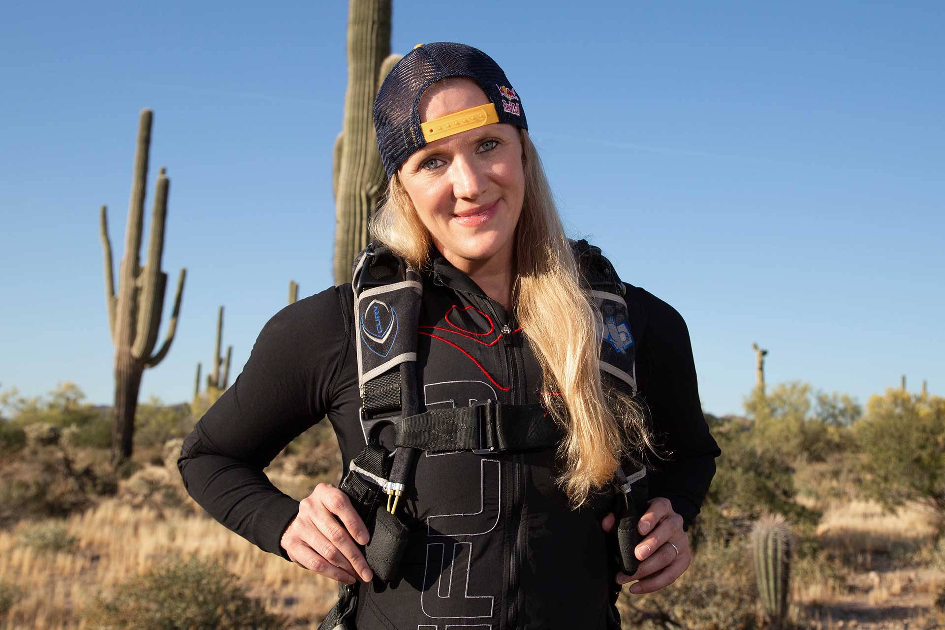 Amy Chmelecki professional skydiver and Red Bull athlete